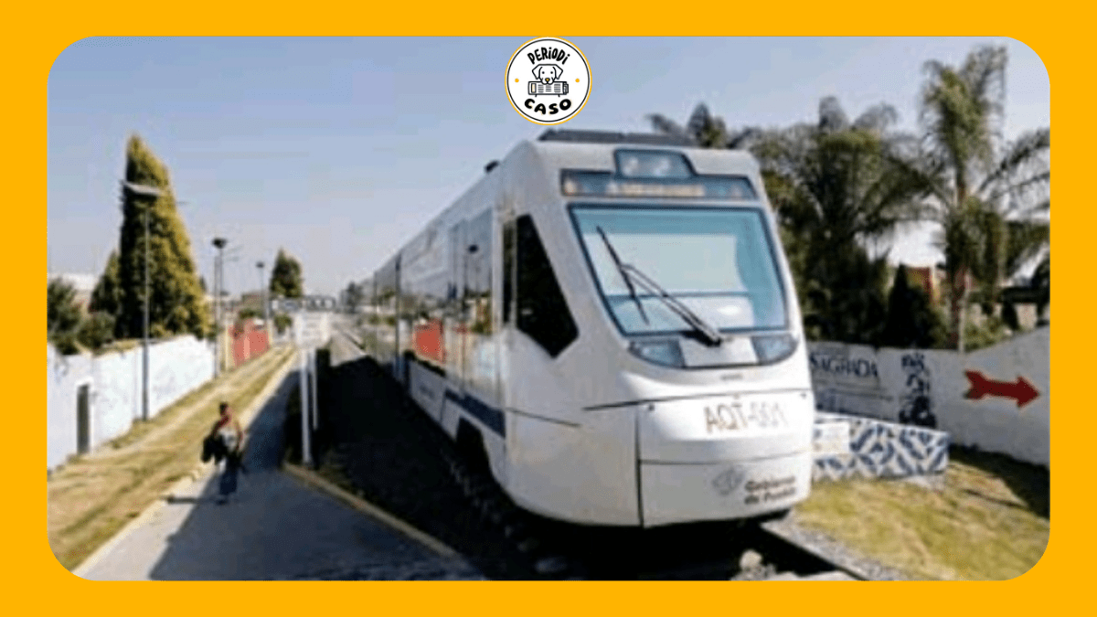 Anuncian tren ligero para conectar tres regiones de Puebla