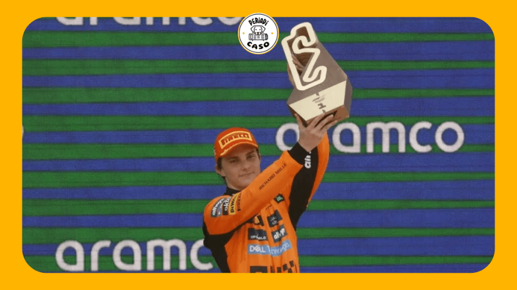 Piastri arrasa en Montmeló mientras Verstappen pierde el control