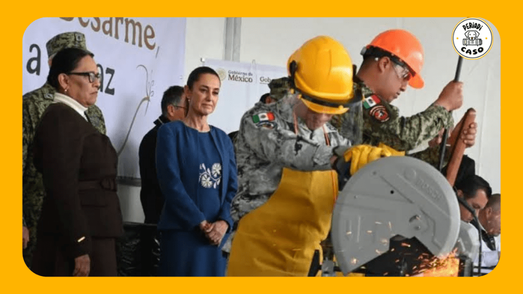 Destruyen más de 3 mil armas como parte de la estrategia nacional de desarme