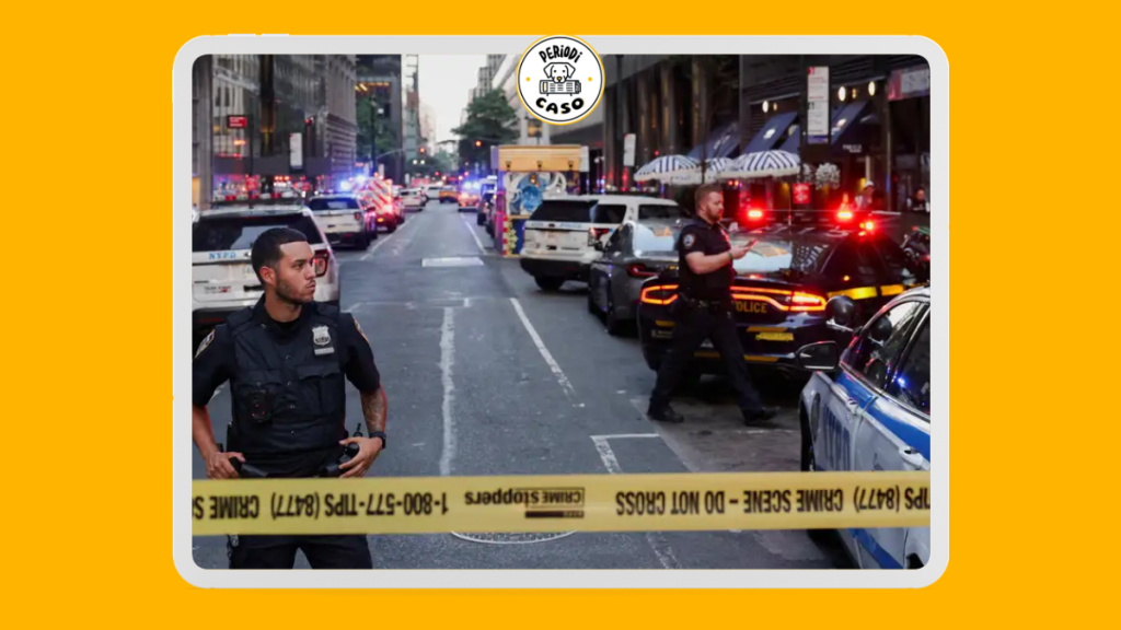 Tiroteo en edificio de la NFL y Blackstone en Manhattan