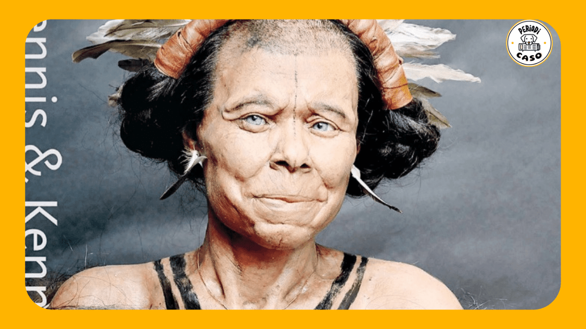 Reconstruyen el rostro de Mos’anne, mujer de hace 10,500 años