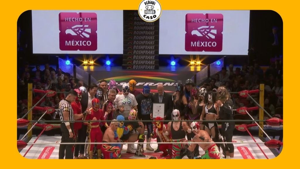 El CMLL recibe el distintivo Hecho en México por su legado cultural