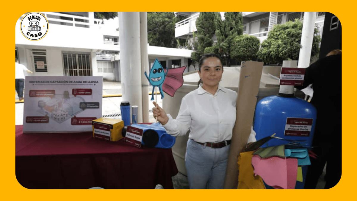 Pepe Chedraui impulsa programa de captación de lluvia en planteles educativos
