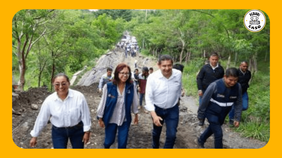Armenta supervisa albergues y promete reconstrucción en comunidades de la Sierra Norte