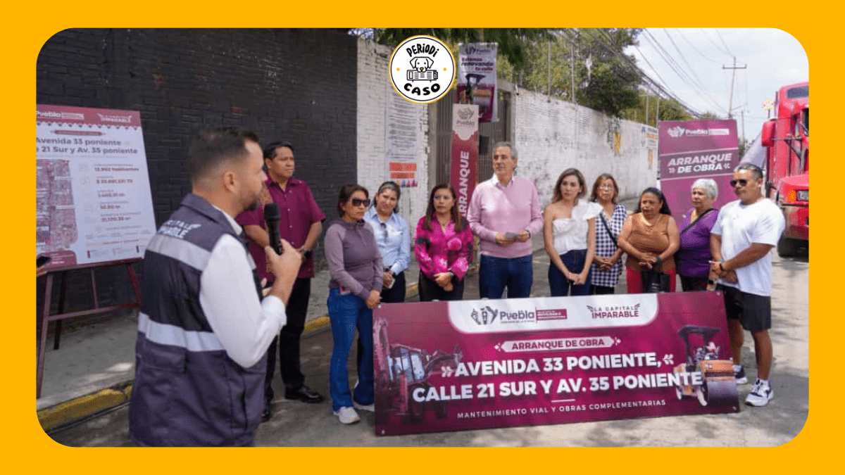 Arranca mantenimiento vial en la avenida 33 Poniente