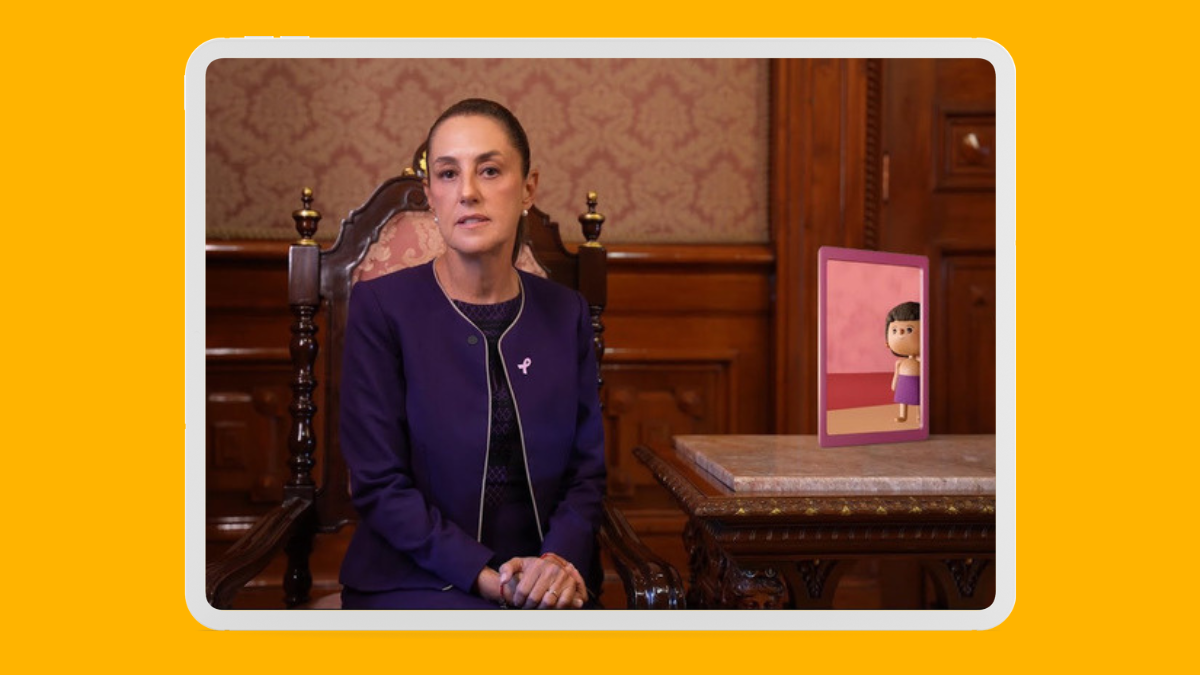 Claudia Sheinbaum presenta modelo universal para atención del cáncer de mama