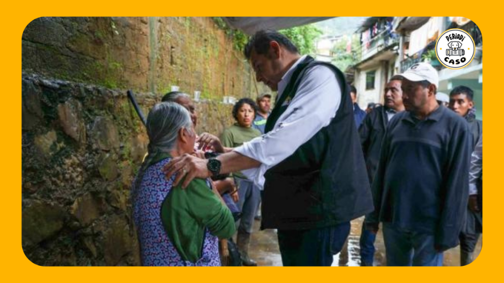 Lluvias dejan 9 muertos en la Sierra Norte; Armenta coordina atención