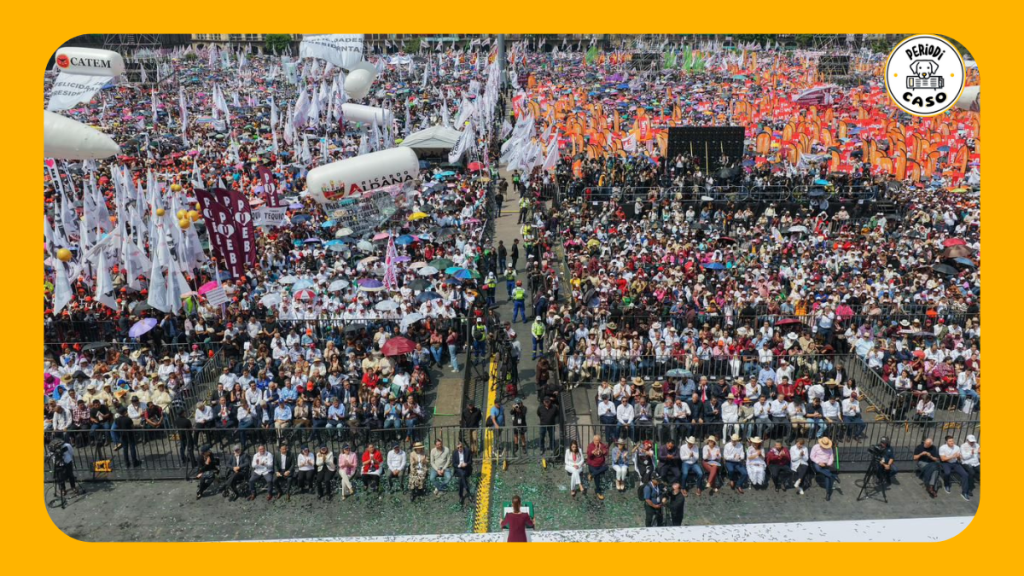 “No les voy a fallar”: Sheinbaum celebra su primer año de gobierno con balance de&nbsp;logros