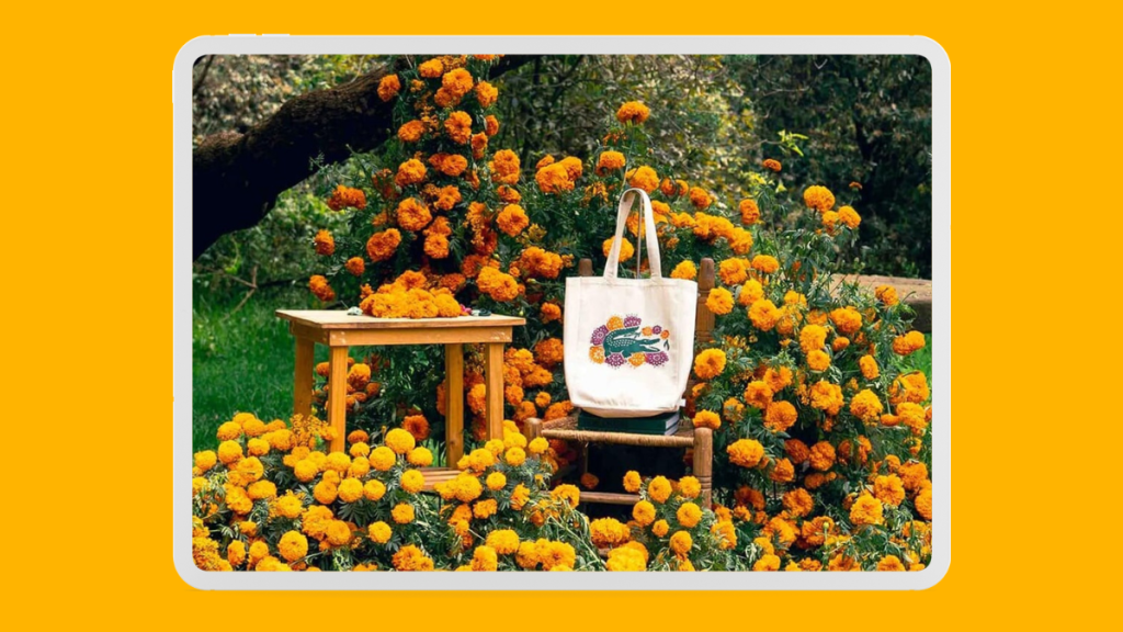 Entre flores de cempasúchil y bordados: Lacoste colabora con Someone Somewhere para honrar el Día de Muertos