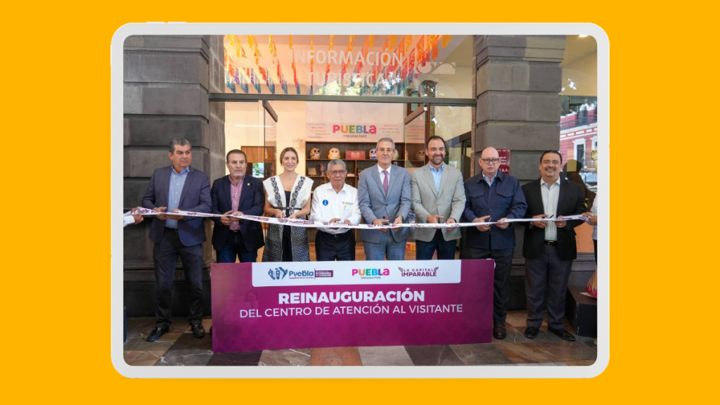 Reabren el Centro de Atención al Visitante en Puebla con imagen renovada