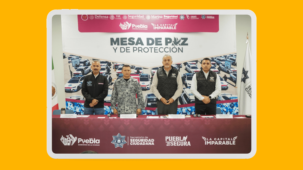 SSC Puebla capital reporta más de 4 mil auxilios y 97 detenidos en una semana