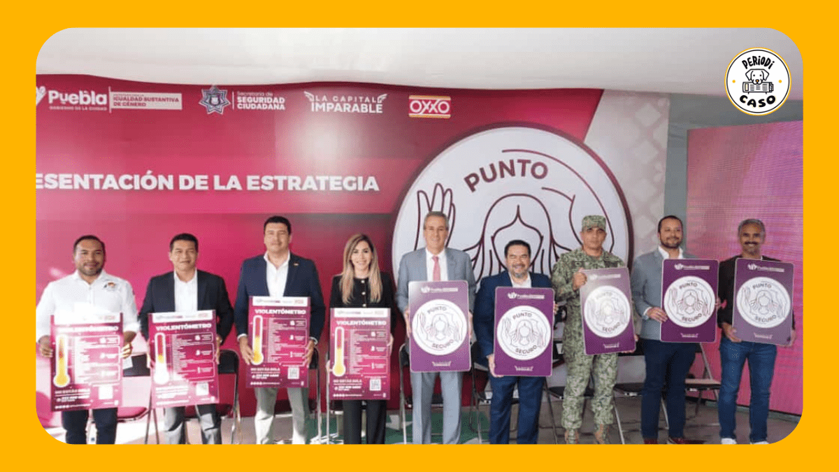 Tiendas OXXO se suman como puntos seguros para mujeres en Puebla capital