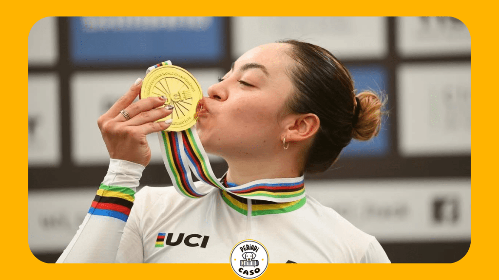 Yareli Acevedo conquista el Campeonato Mundial de Ciclismo de&nbsp;Pista