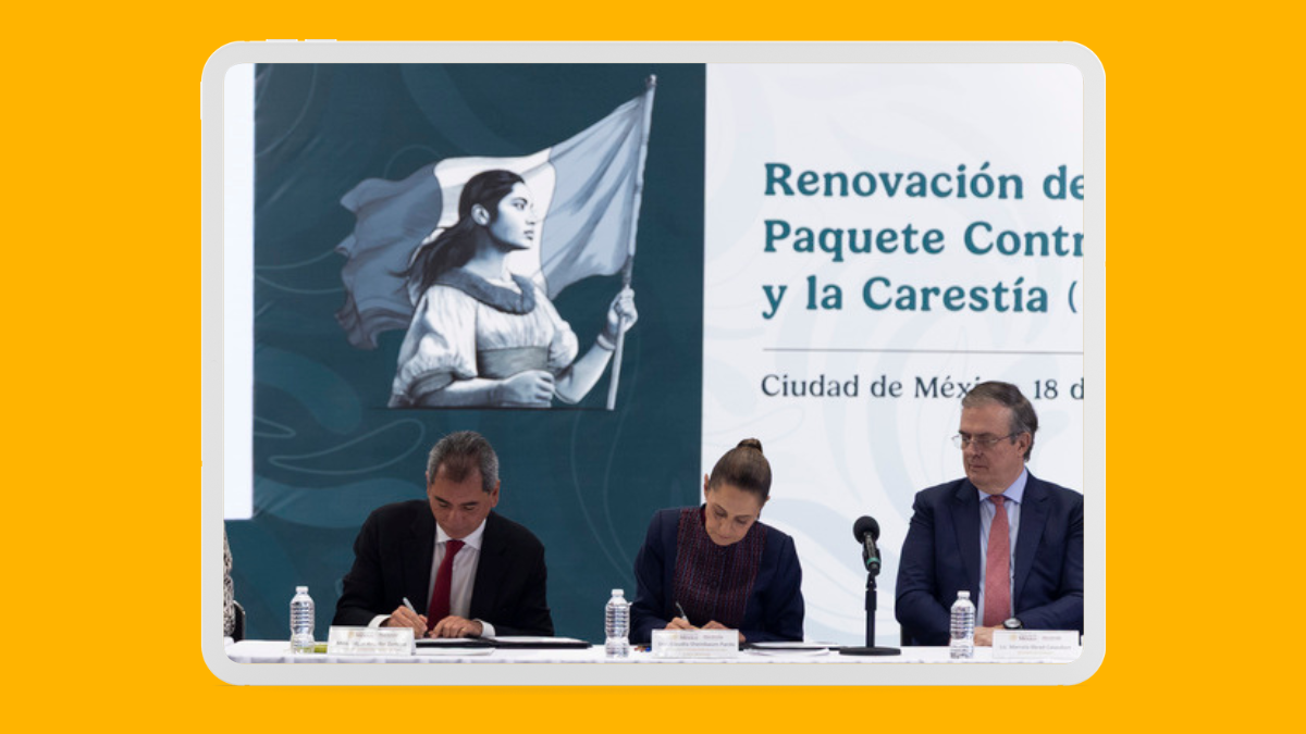 Canasta básica seguirá en 910 pesos tras renovación del Pacic con empresas