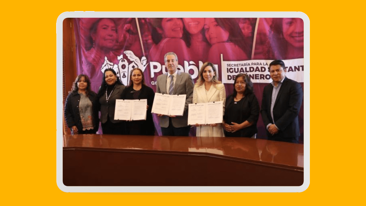 Firman convenio “Centros LIBRE-Casa Carmen Serdán” para apoyar a mujeres poblanas