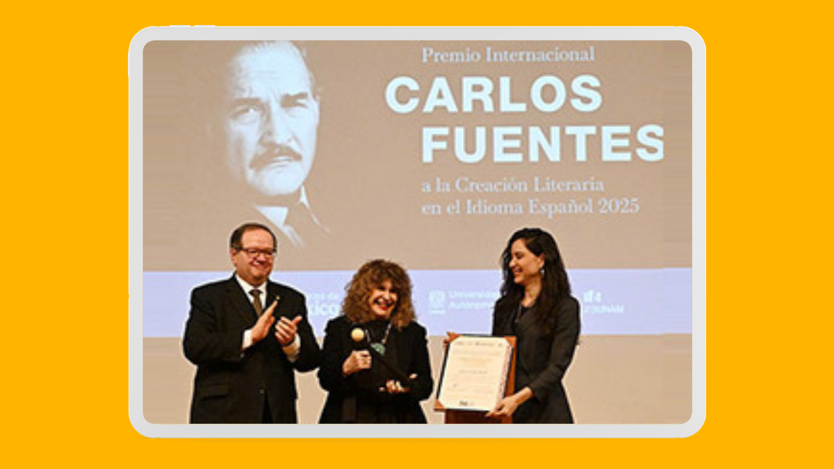 Gioconda Belli recibe el Premio Internacional Carlos Fuentes 2025