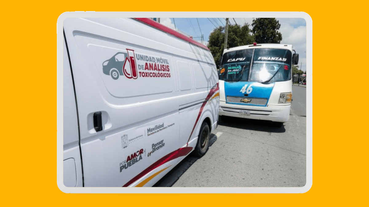 Gobierno de Puebla aplica 3,570 pruebas toxicológicas a choferes del transporte