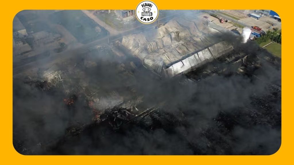 Explosión en planta agroquímica de Ezeiza deja 15 heridos y gran incendio