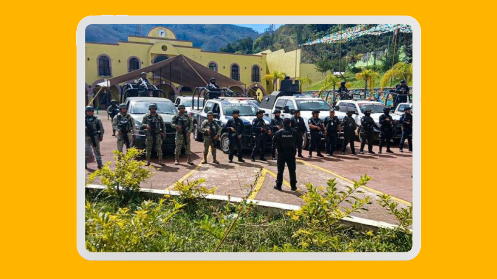 Refuerzan vigilancia en Eloxochitlán con apoyo del Ejército&nbsp;Mexicano