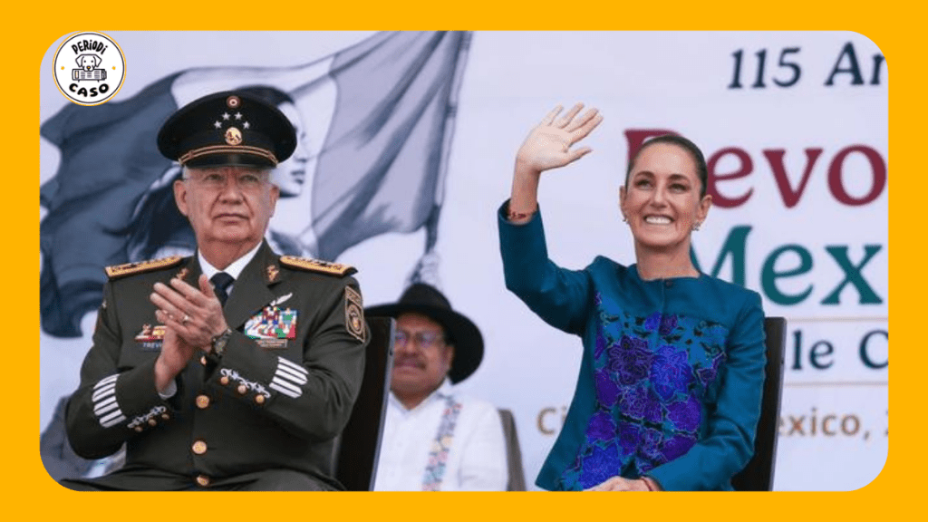 Sheinbaum llama a defender la democracia y rechazar la violencia en el desfile por la Revolución Mexicana