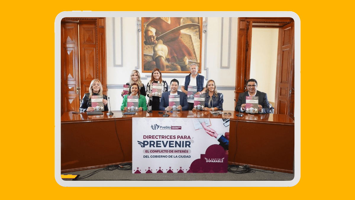 Ayuntamiento de Puebla lanza lineamientos para evitar conflictos de interés
