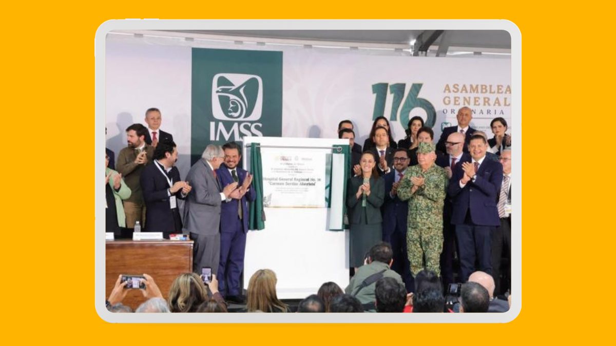 Hospital “Carmen Serdán” abre en Puebla; IMSS anuncia más infraestructura