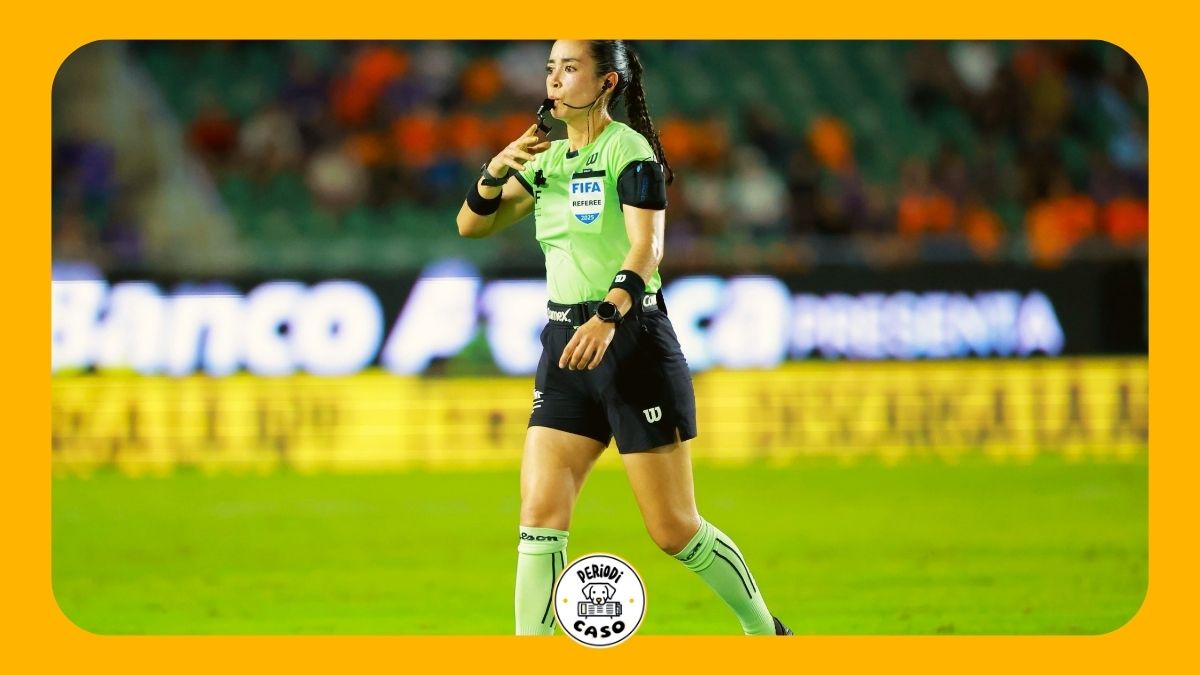 Katia Itzel es reconocida por la IFFHS entre las mejores árbitras de 2025