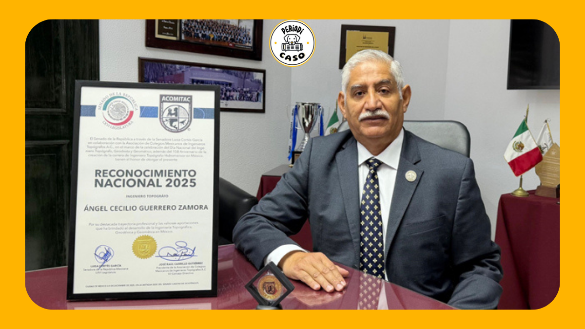 Académico de la BUAP recibe medalla en el Senado por trayectoria en ingeniería