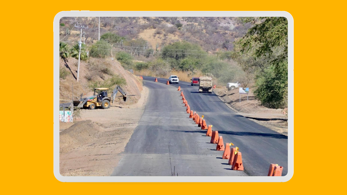 Avanza pavimentación Las Palomas–Tecomatlán en Puebla