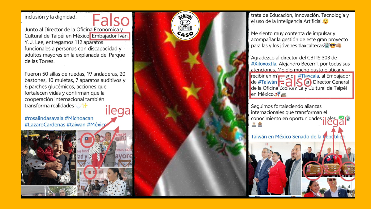 China acusa fraude e ilegalidad por evento con Taiwán en Tlaxcala