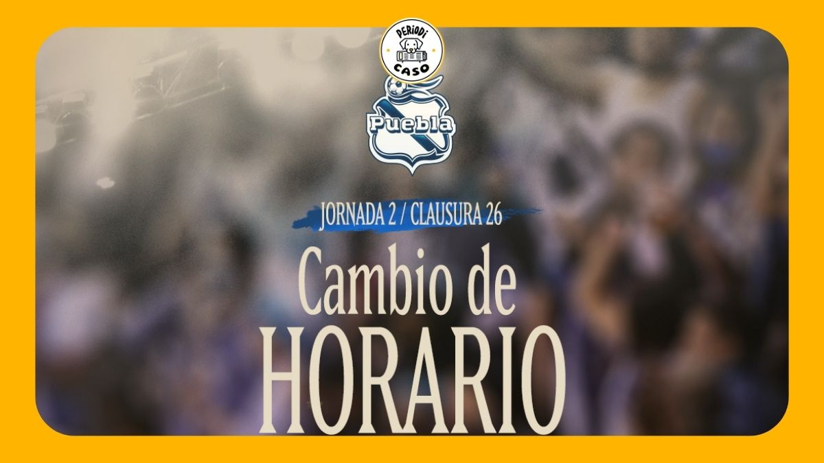 Presentación del Club Puebla en el Cuauhtémoc ante Mazatlán cambia de horario