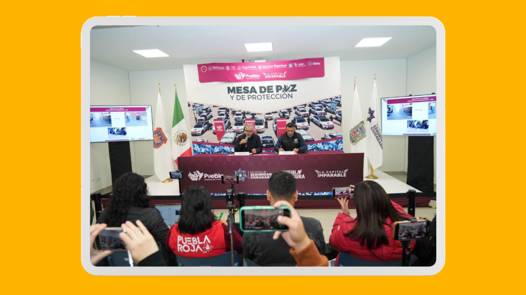 Prevención y proximidad reducen delitos en Puebla Capital: SSC