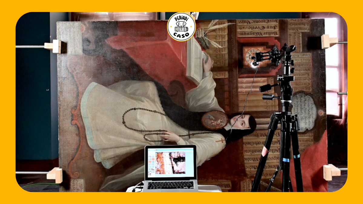 Analizan obra icónica de Sor Juana pintada por Miguel Cabrera