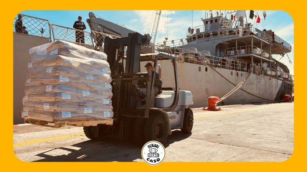 México envía dos buques de la Armada con ayuda humanitaria a&nbsp;Cuba