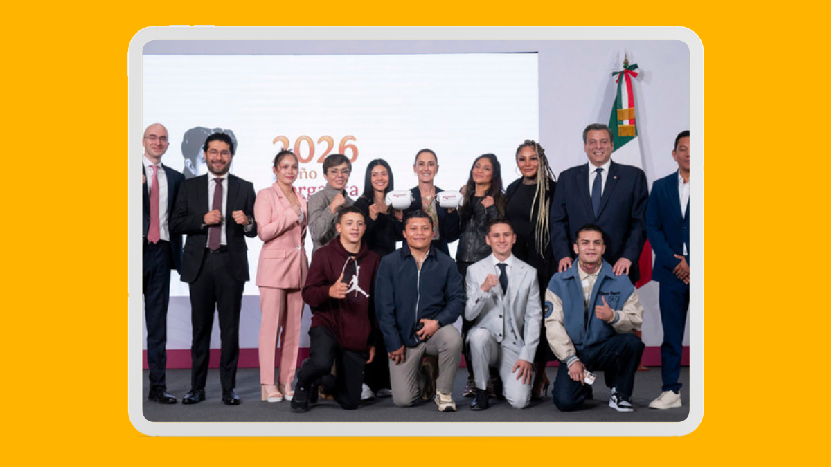 Gobierno presenta programa de boxeo gratuito para niñas, niños y jóvenes