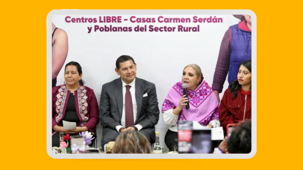 Centros LIBRE acercan justicia, apoyo y refugio a mujeres en Puebla