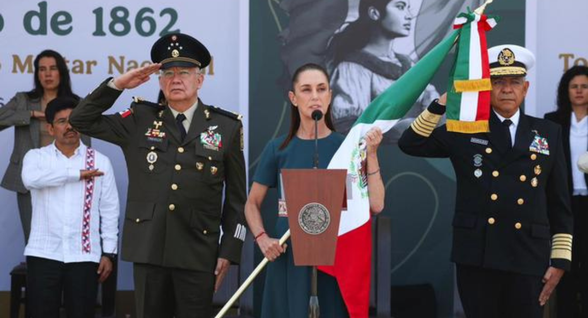 Sheinbaum reafirma soberanía en Puebla: “ninguna potencia decidirá por México”