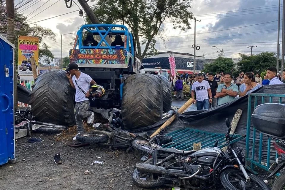 Exhibición de "Monster Trucks" deja muertos y heridos en Popayán, Colombia