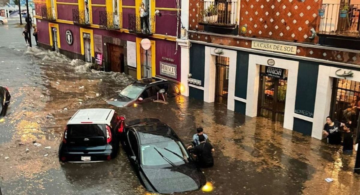 Puebla destina 19 mdp al drenaje del bulevar 5 de Mayo contra inundaciones